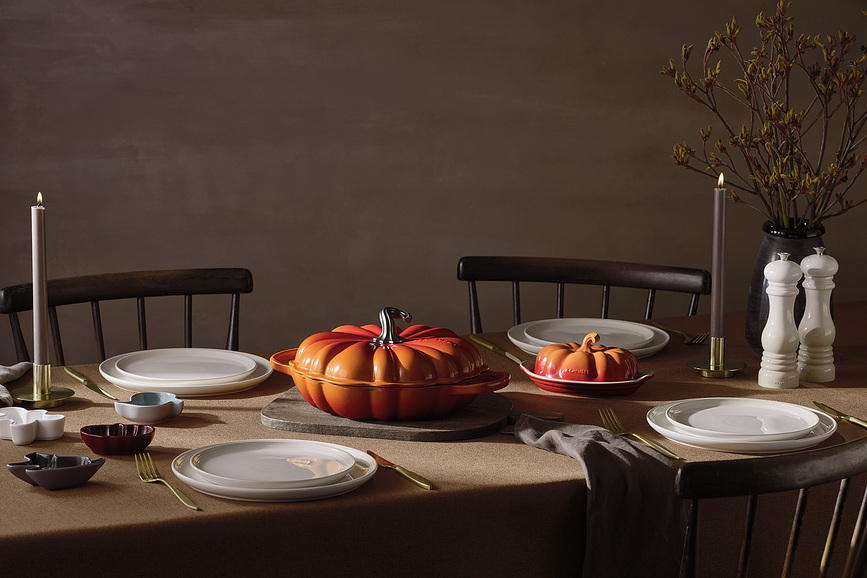 Gourmet Κατσαρόλα, σχήμα κολοκύθας, 28 cm, λευκή