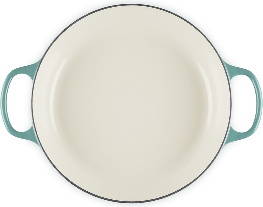 Gourmet låg gryta 30 cm, bleu riviera