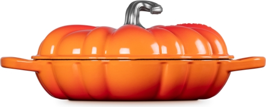 Gourmet Lonac 28 cm u obliku bundeve bijeli