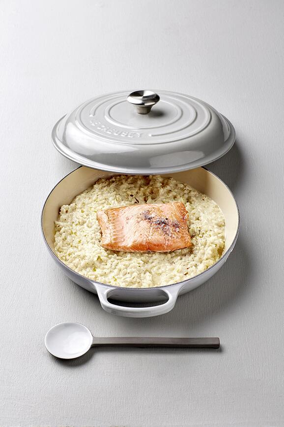 Gourmet Signature Faitout bas, 30 cm, blanc