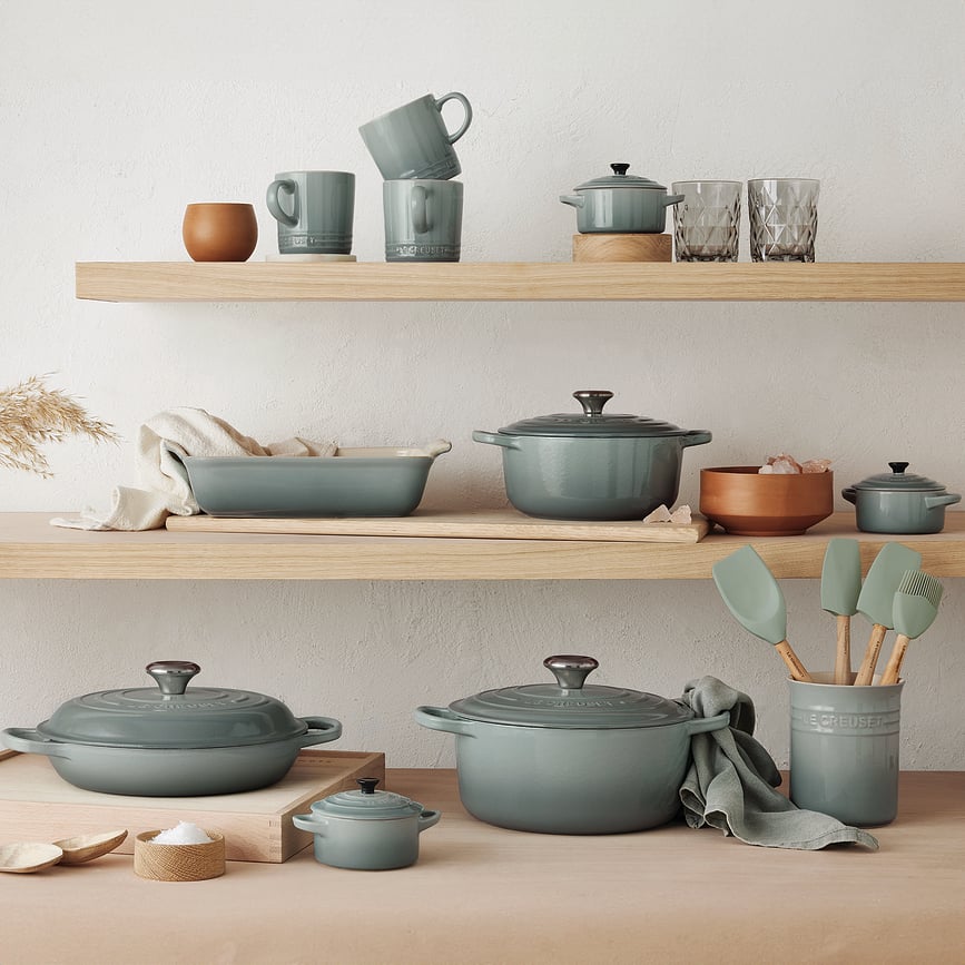 Gourmet Signature Κατσαρόλα χαμηλή, 30 cm, γαλάζια