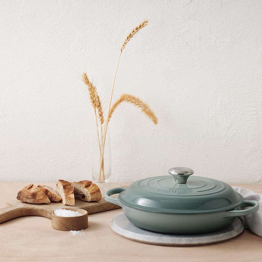 Gourmet Signature Κατσαρόλα χαμηλή, 30 cm, γαλάζια