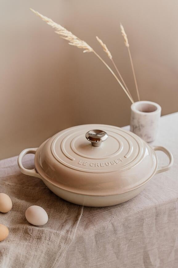 Gourmet Signature Κατσαρόλα χαμηλή, 30 cm, γαλάζια