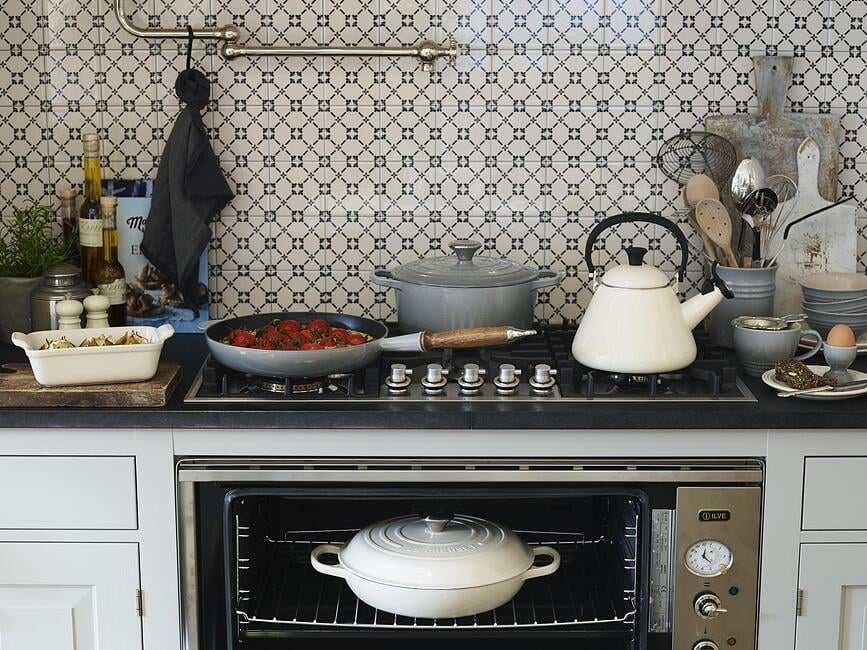 Gourmet Signature Κατσαρόλα χαμηλή, 30 cm, γαλάζια