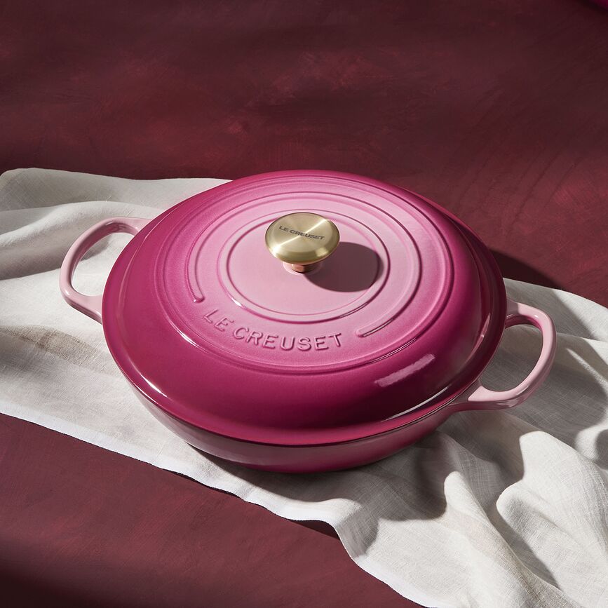 Gourmet Signature Κατσαρόλα χαμηλή, 30 cm, γαλάζια