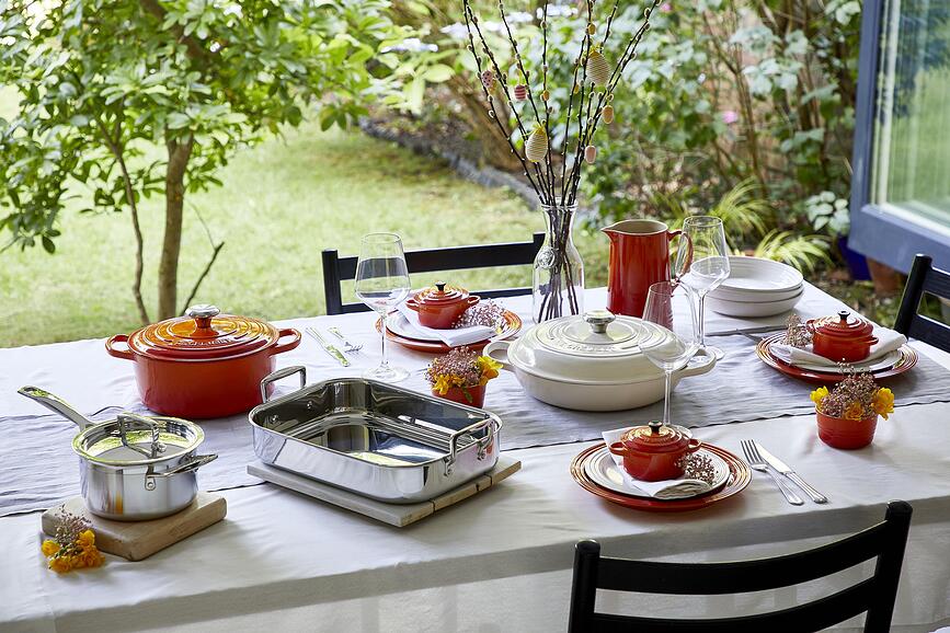 Gourmet Signature Κατσαρόλα χαμηλή, 30 cm, γαλάζια