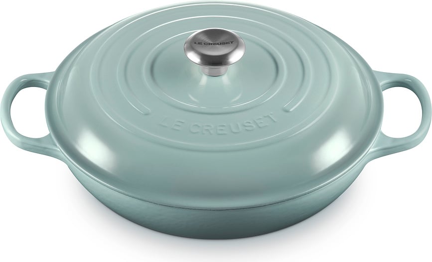 Gourmet Signature Κατσαρόλα ρηχή, 30 cm, αλάτι θαλάσσης