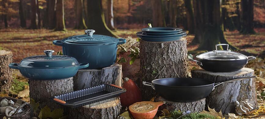 Gourmet Signature Lonac niski 30 cm svijetlo plavi