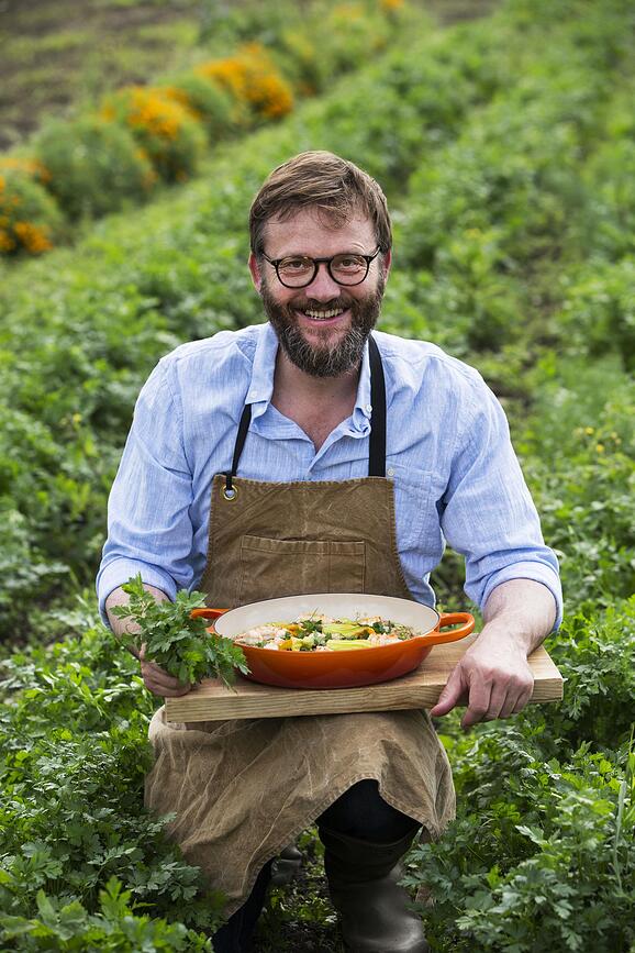 Gourmet Signature Lonec nizek, 30 cm, svetlo moder