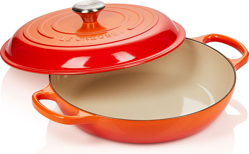 Gourmet Signature Lonec nizek, 30 cm, svetlo moder