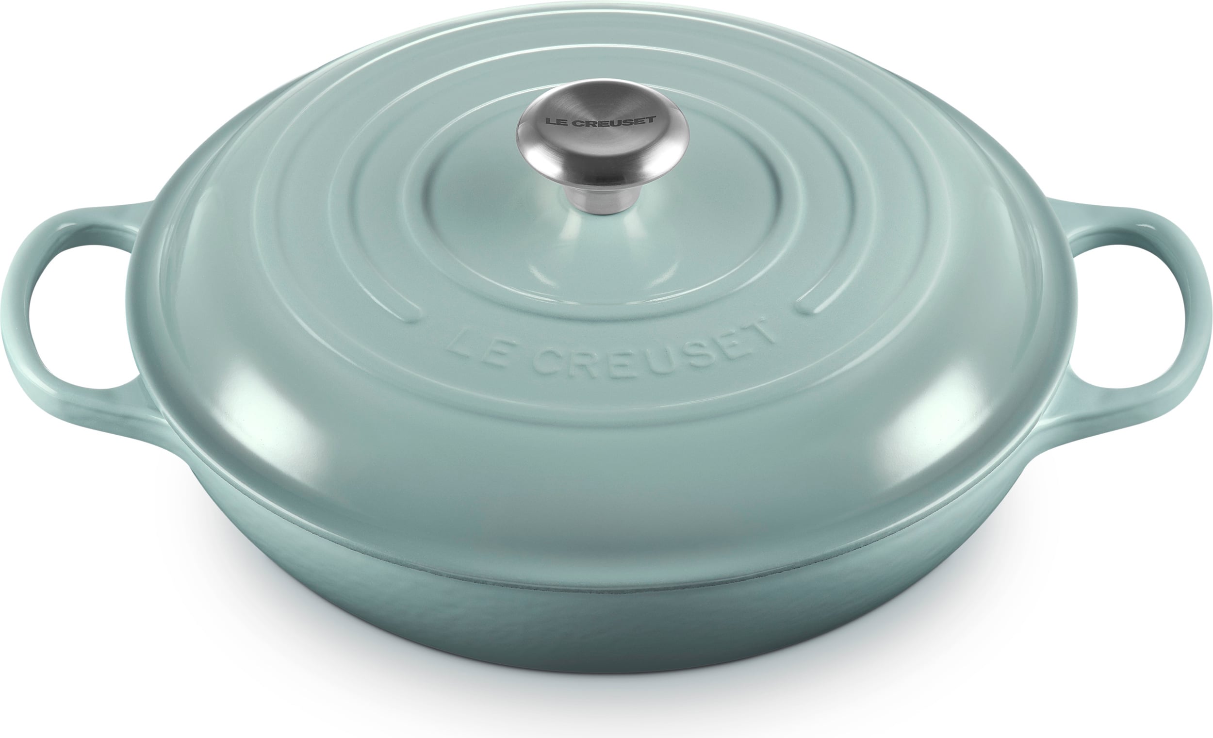 Gourmet Signature Niedriger Kochtopf, 30 cm, Meersalz