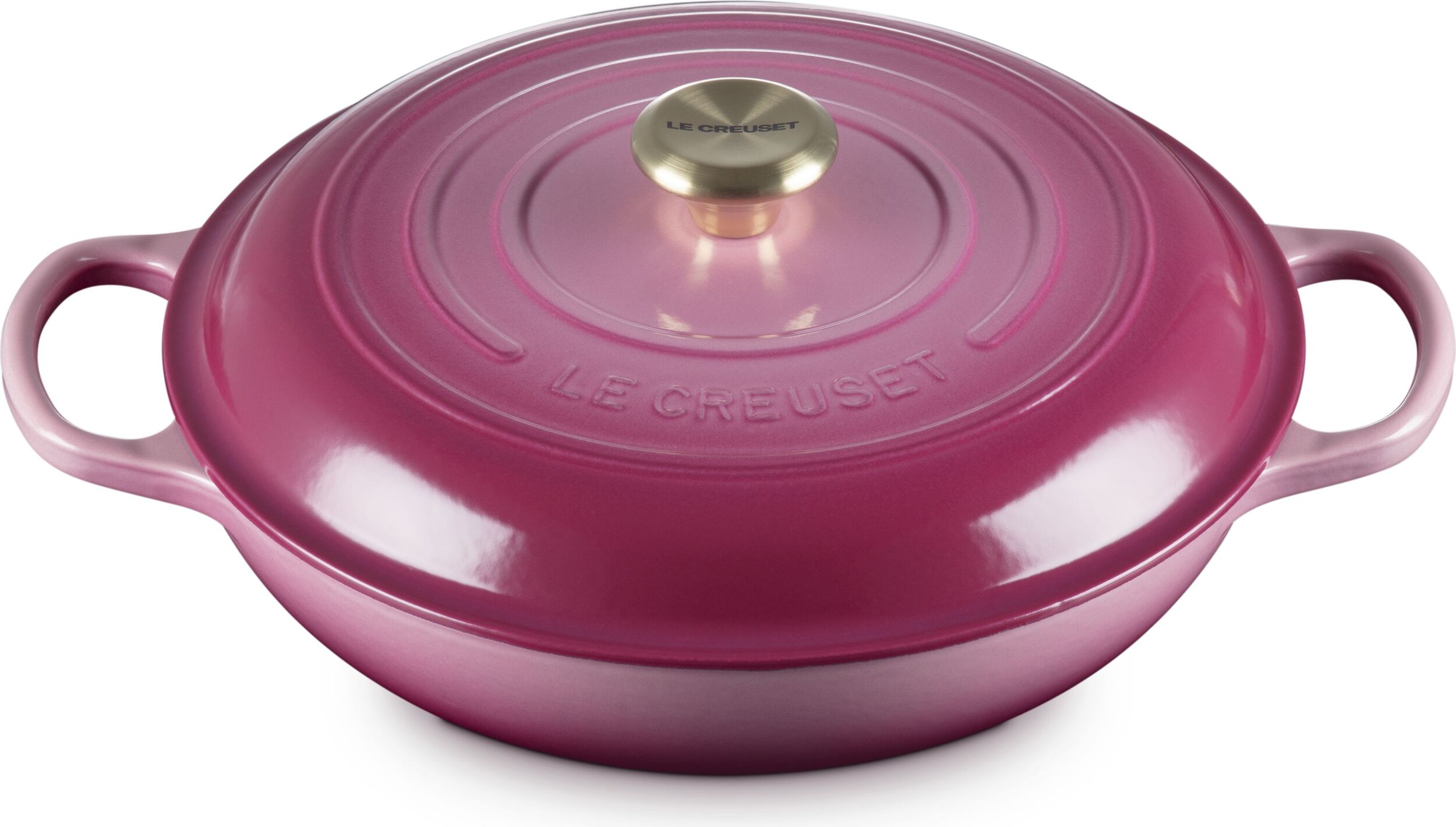 Gourmet Signature Topf 30 cm niedrig heidelbeerenfarbig