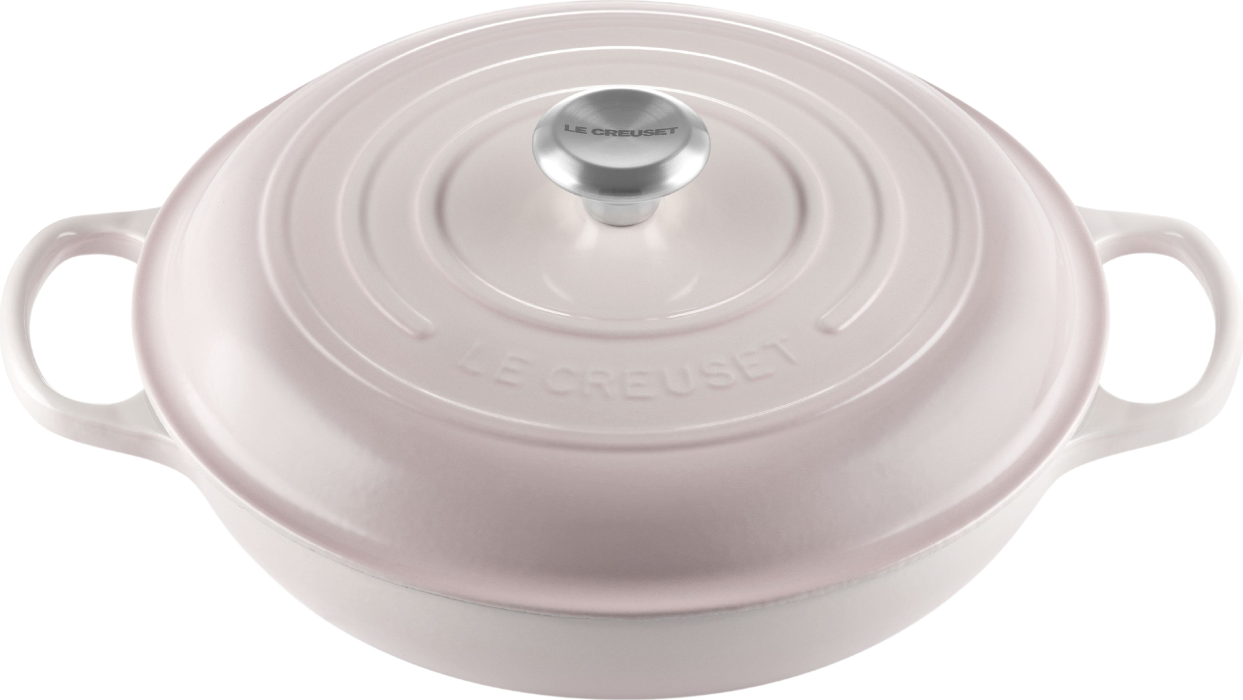 Gourmet Signature Topf 30 cm niedrig hellrosa