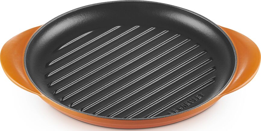 Grilovacia doska Tradition Collection okrúhla 25 cm ohnivo oranžová