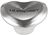 Heart Bouton de Couvercle, en acier inoxydable
