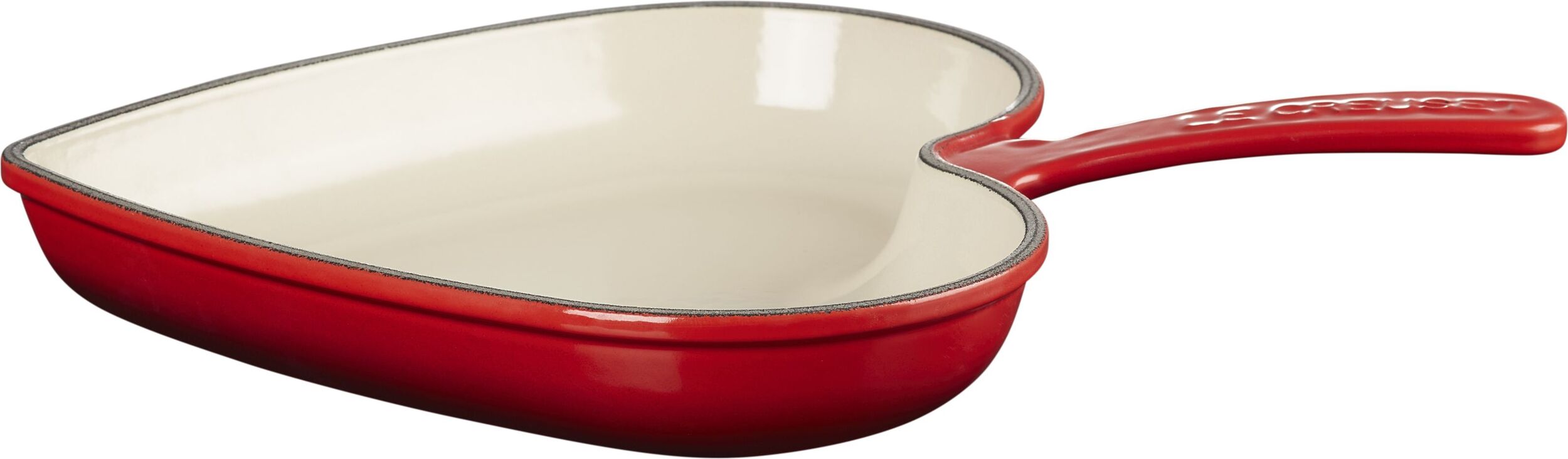 Cherry Red Ceramic Scone Pan