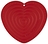 Heart Grytunderlägg 20 cm, körsbärsröd
