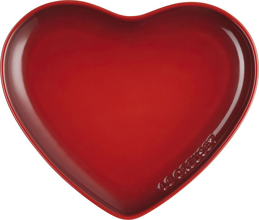 Heart Krožnik, 23 cm, barva morske soli