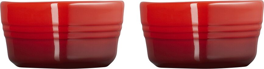 Heart Posodice za peko in serviranje, 300 ml, češnjeve, 2 kosa