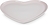 Heart Plat de Service 32 cm, rose clair