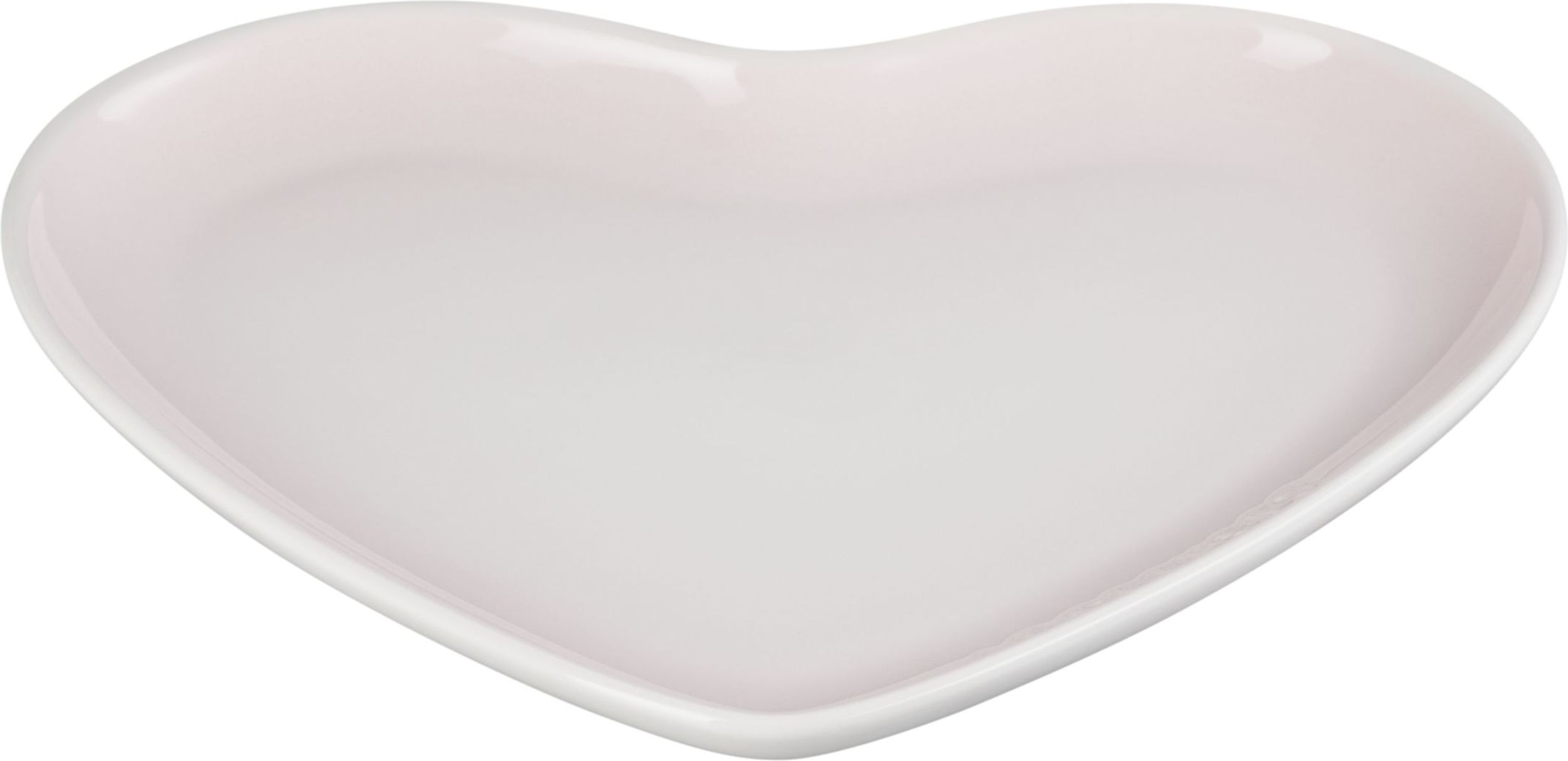 Frühstücksteller Heart Teller 23 Cm Hellrosa
