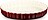 Heritage Forma za tart 28 cm burgundska