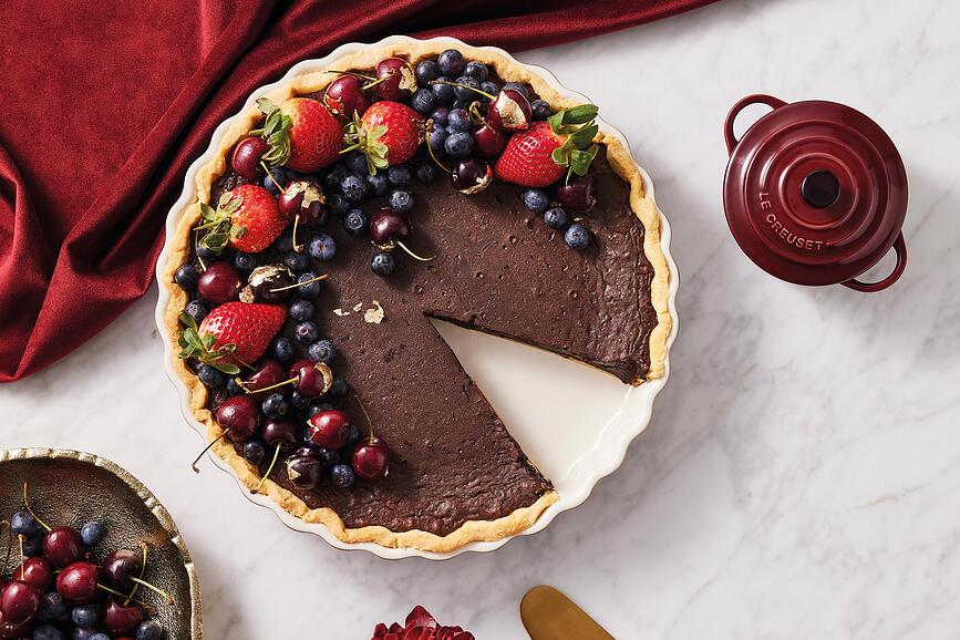 Heritage Pekač za Tart 28 cm višnja