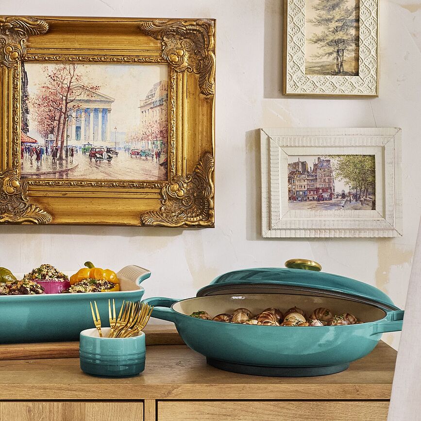 Heritage Plat de Cuisson 19 x 26 cm, noir