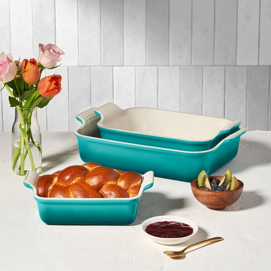 Heritage Plat de Cuisson 19 x 26 cm, noir