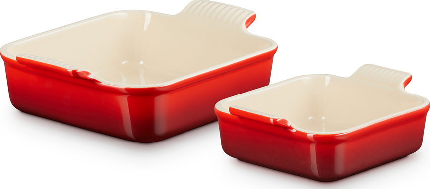 Heritage Moules à Pâtisserie carrés, Lot de 2