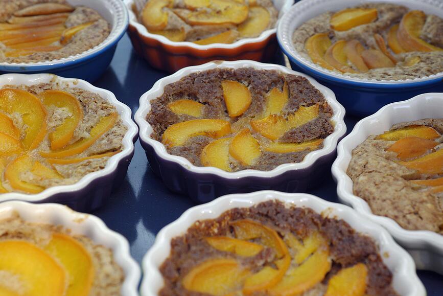 Heritage Moules à Tartelettes, cerise, Lot de 4