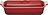 Heritage Pastetenform 32 cm kirschrot mit Presse