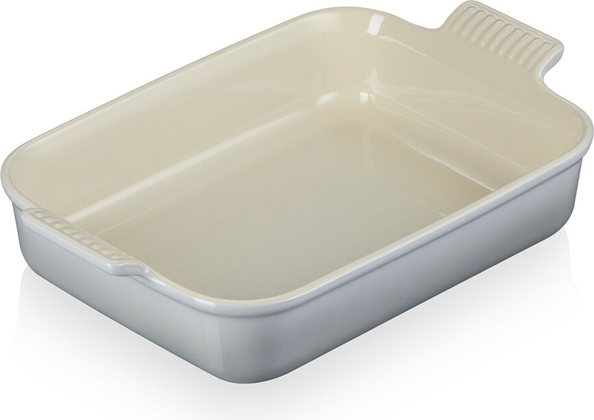 Heritage Plat de Cuisson 24 x 32 cm, gris clair