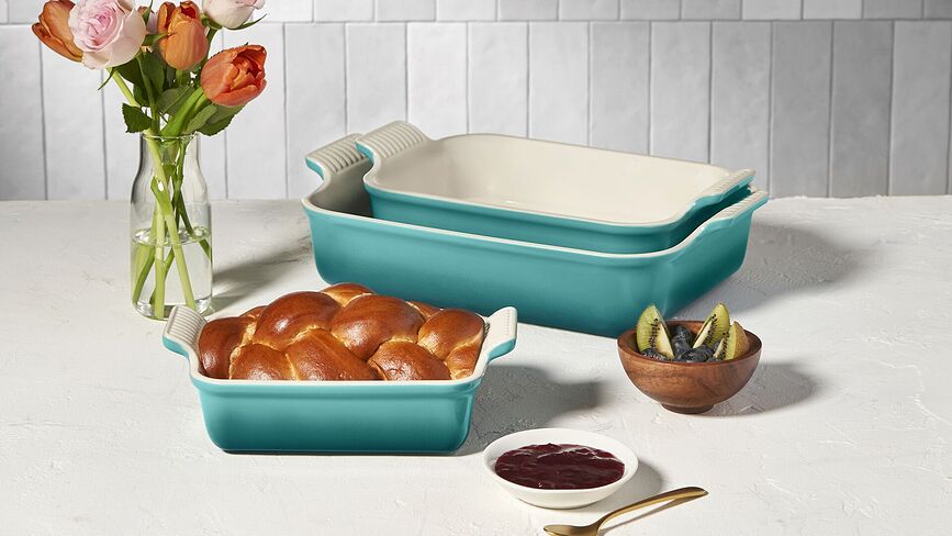 Heritage Plat à Four 24 x 32 cm, orange flamboyant