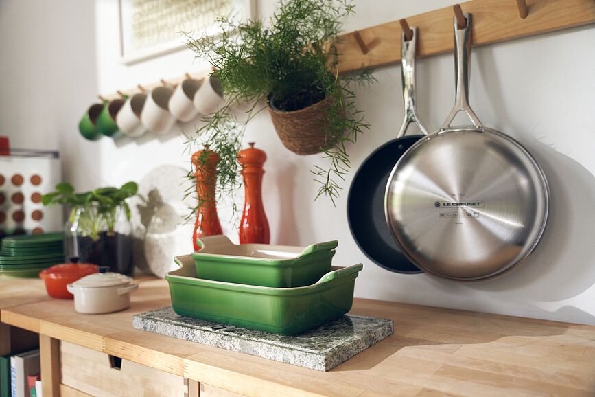 Heritage Plat de Cuisson 24 x 32 cm, bleu marine