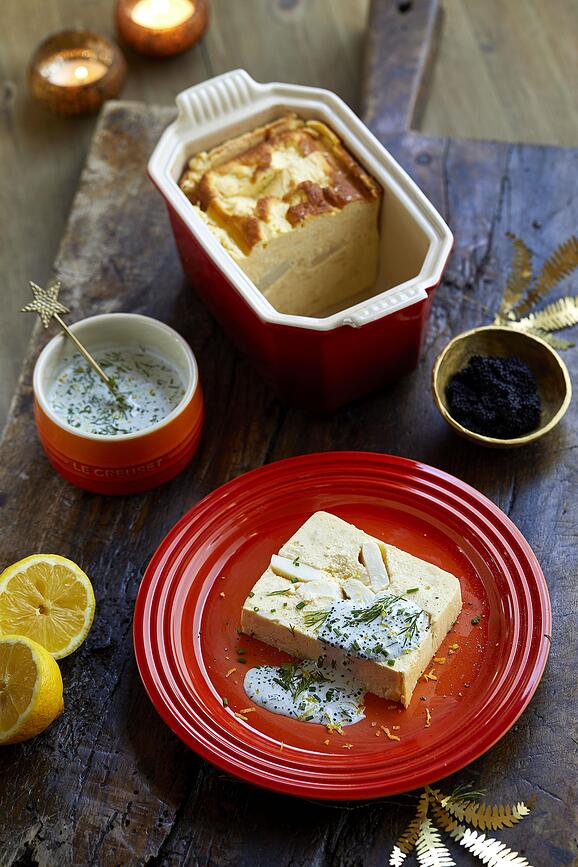 Heritage Moule à Pâté avec presse, 14 cm, cerise