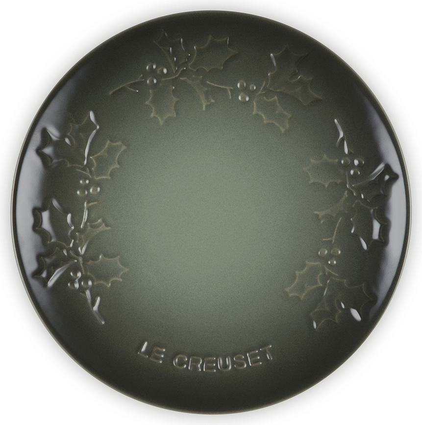 Holly Assiette de Service, 19 cm, couleur thym