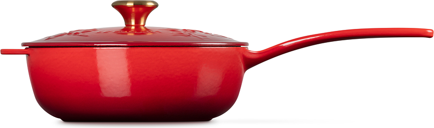 Holly Casserole 21 cm, blanche