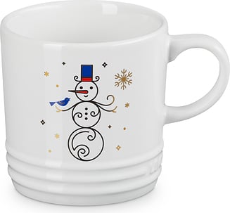 Hrnček Le Creuset Christmas malý snehuliak 350 ml