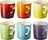 Hrnčeky Le Creuset Rainbow 200 ml farebné 6 ks