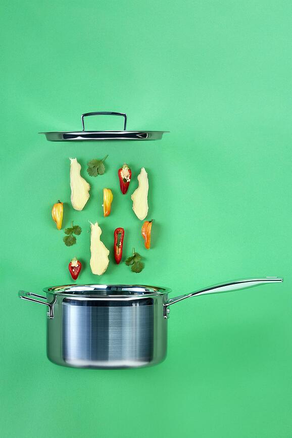 Juego de Ollas de triple capa, Set de 3 piezas