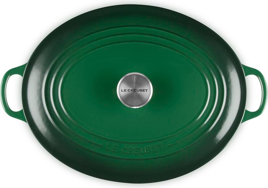 Juniper Γάστρα οβάλ, 31 εκ., σκούρα πράσινη