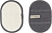 Kuchynské chňapky Le Creuset sivé 2 ks