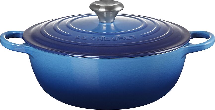 La Marmite Signature, 28 cm, bleue profonde