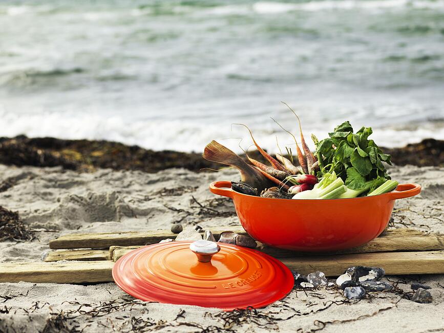 La Marmite Signature Cocotte 32 cm, cerise