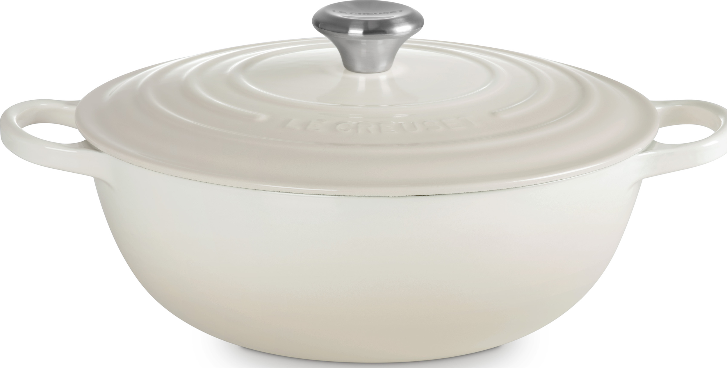 Hitzebeständige Töpfe zum Backen La Marmite Signature Topf 28 Cm, Beige