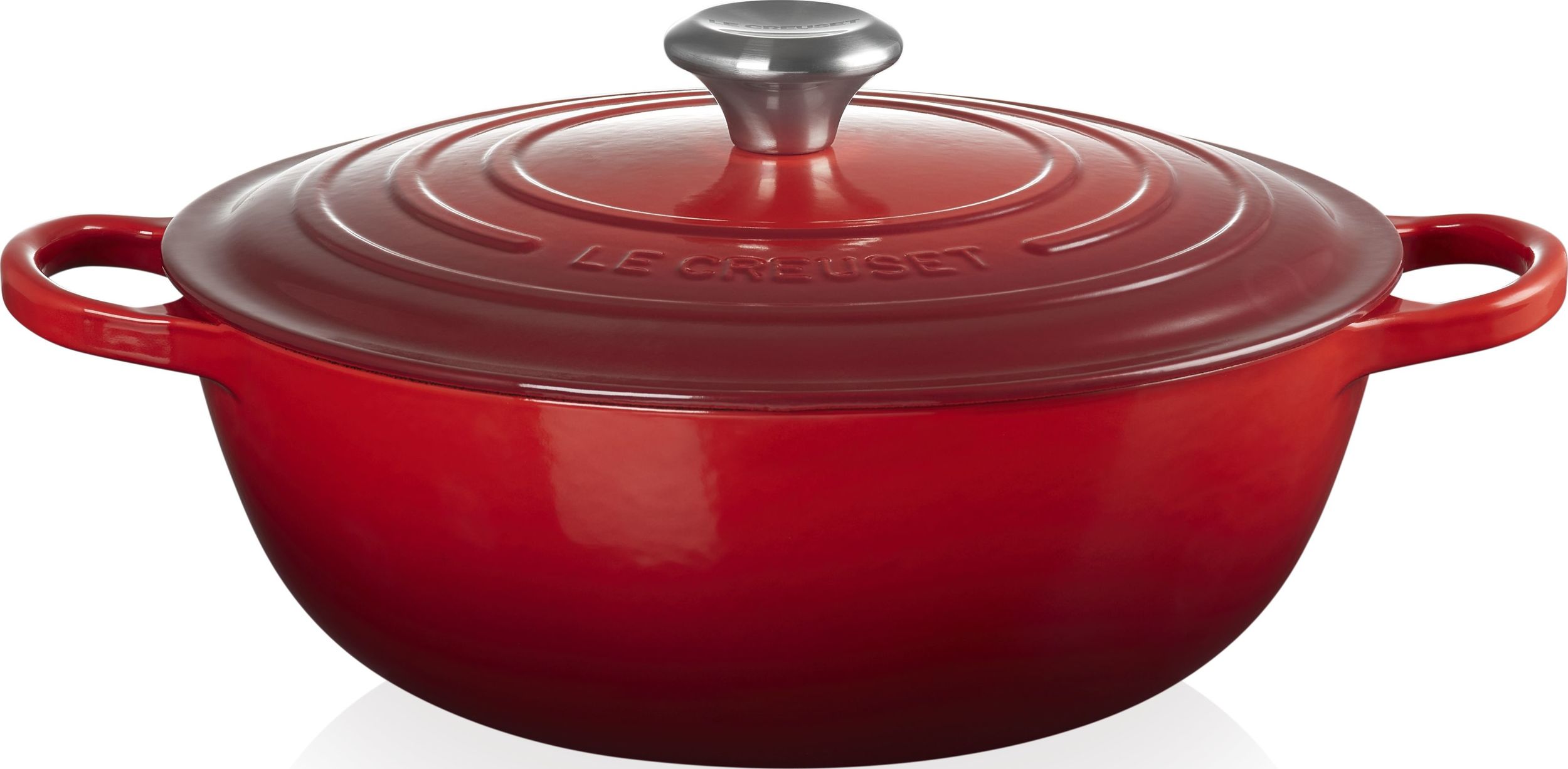 La Marmite Signature Topf 28 cm kirschrot