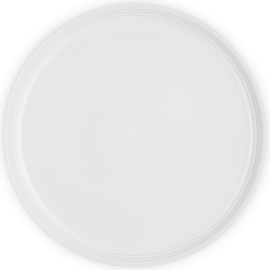 Le Creuset Assiette à Déjeuner 22 cm, blanche