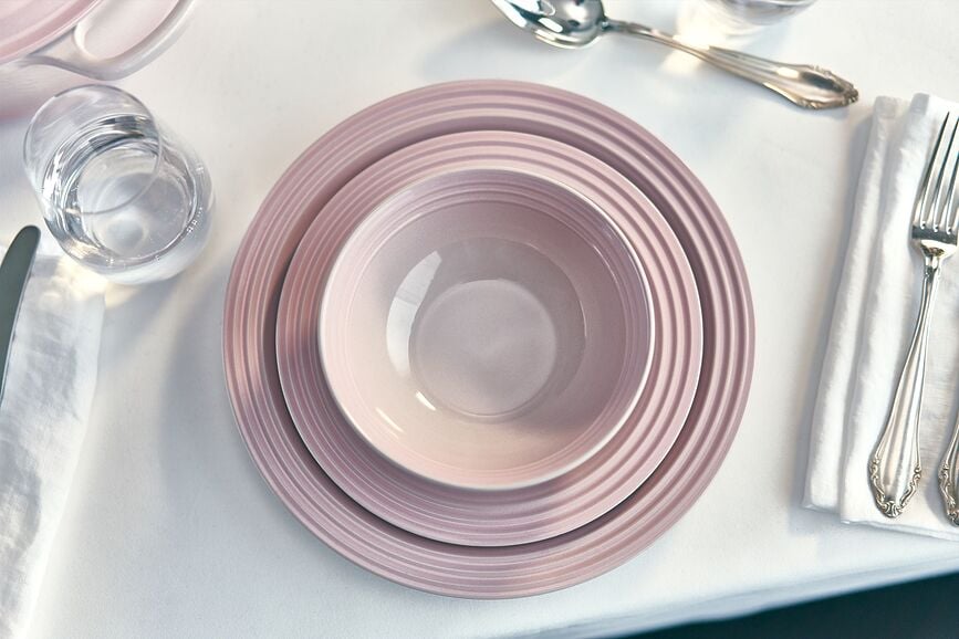 Le Creuset Assiette à Déjeuner 22 cm, jaune soleil