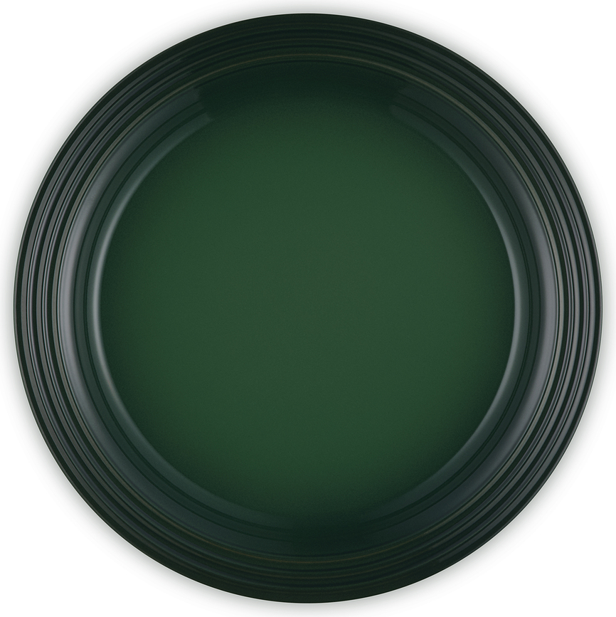 Le Creuset Assiette Plate 27 cm, vert foncé